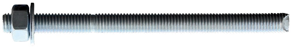 Afbeelding voor - Verzinkt minimum 5 µm, dubbele beitelpunt ANKERSTANG VERZINKT