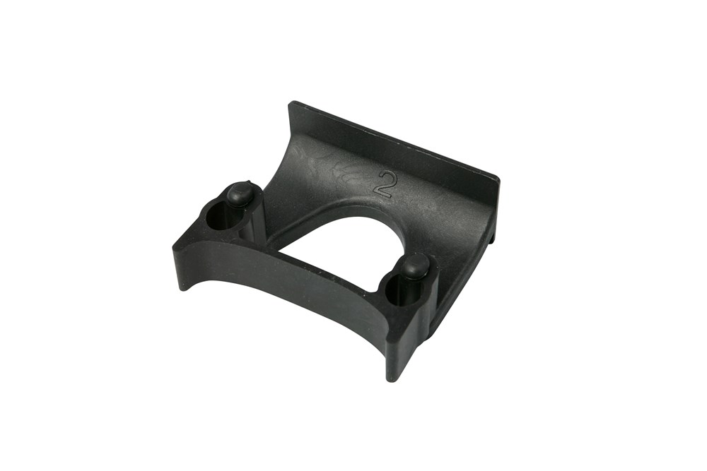 Klem Voor Ophangrail Ø28-38Mm Zwart