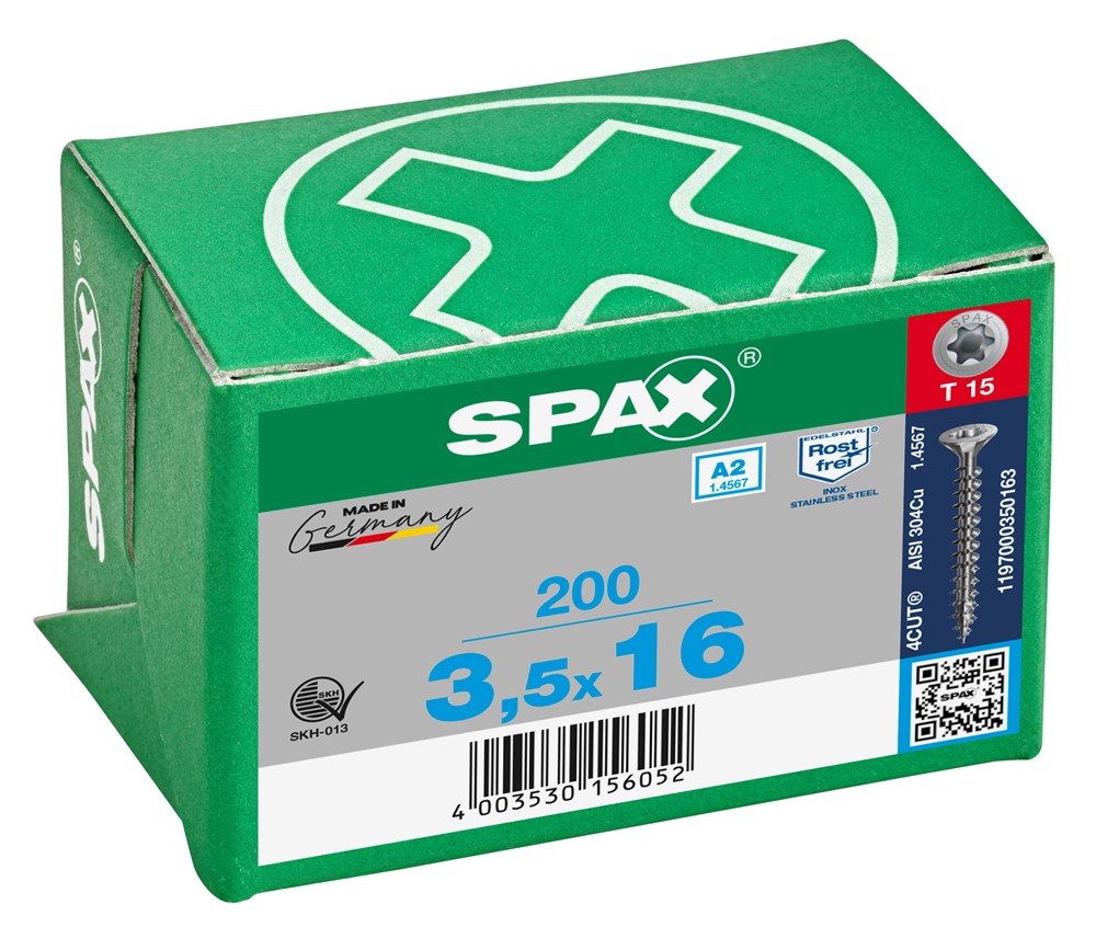 spaanplaatschroef rvs a2 spax-4 spaanplaatschroef rvs a2 spax-4