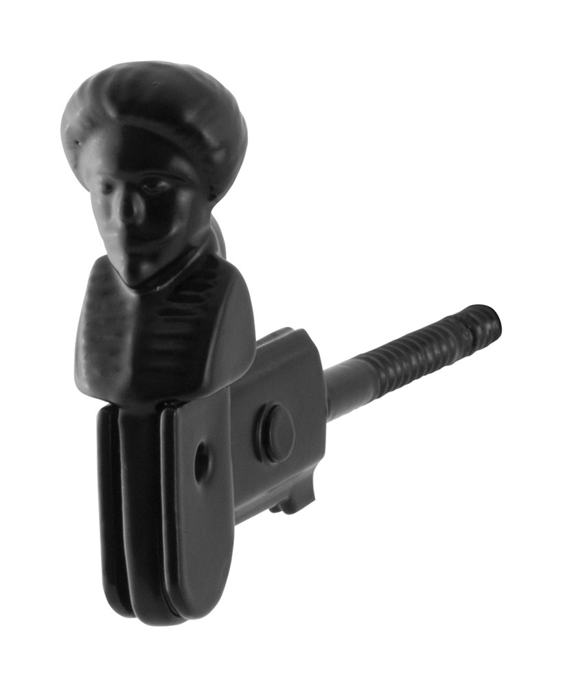 Smeedijzer zwart, Zwart, Gietijzer, Ja, 30 mm, stuk, Charmant & rustiek GPF667060000.png
