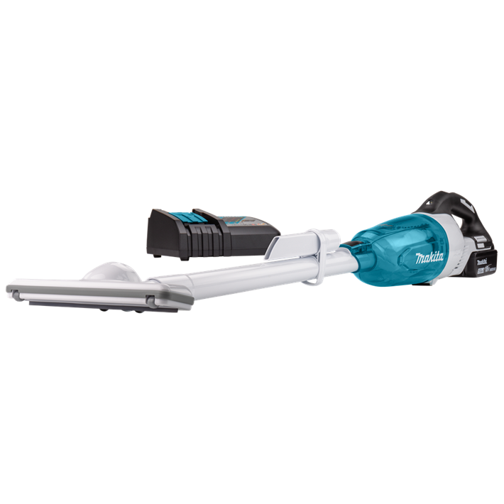 Afbeelding Makita 18 v steelstofzuiger wit DCL281RTWX