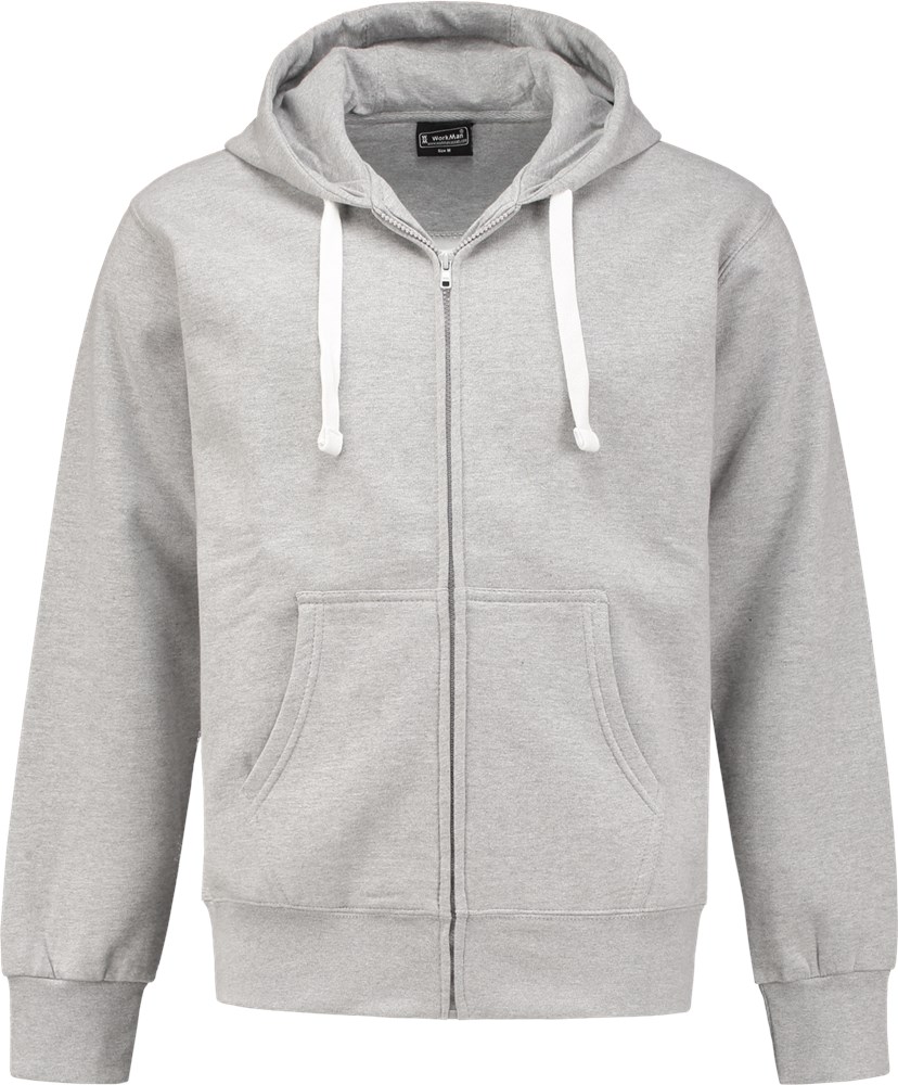 WORKMAN HOODED/SWEAT-VEST 340GR GREY/XXL (1)