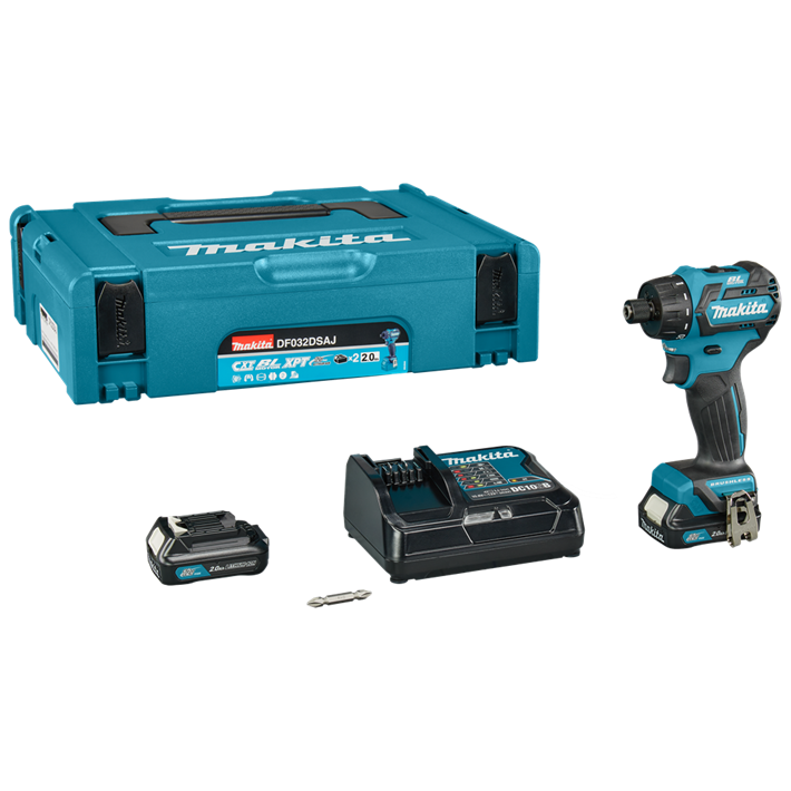 Afbeelding Makita 12 v max boor-/schroefmachine DF032DSAJ