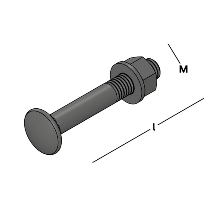 Afbeelding tekening GB slotbout compleet zv-2