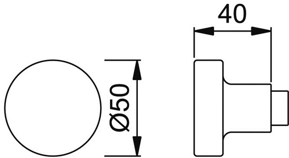 knopkruk gatdeel aluminium f1 hoppe-2 knopkruk gatdeel aluminium f1 hoppe-2