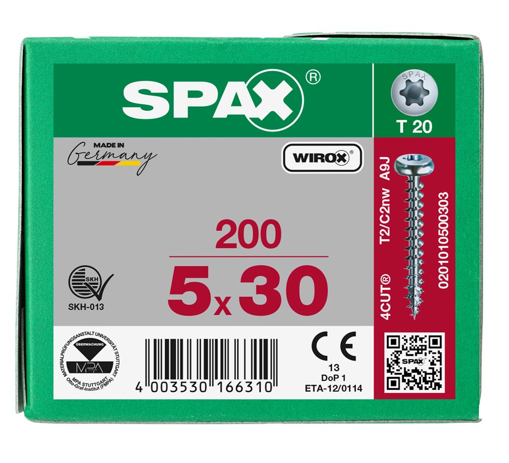 spaanplaatschroef wirox spax-6 spaanplaatschroef wirox spax-6