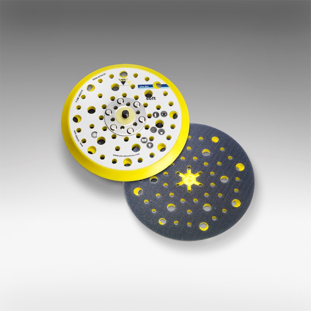 SIAFAST STEUNPAD MULTIHOLE 125 MM SOFT 5/16 (1)
