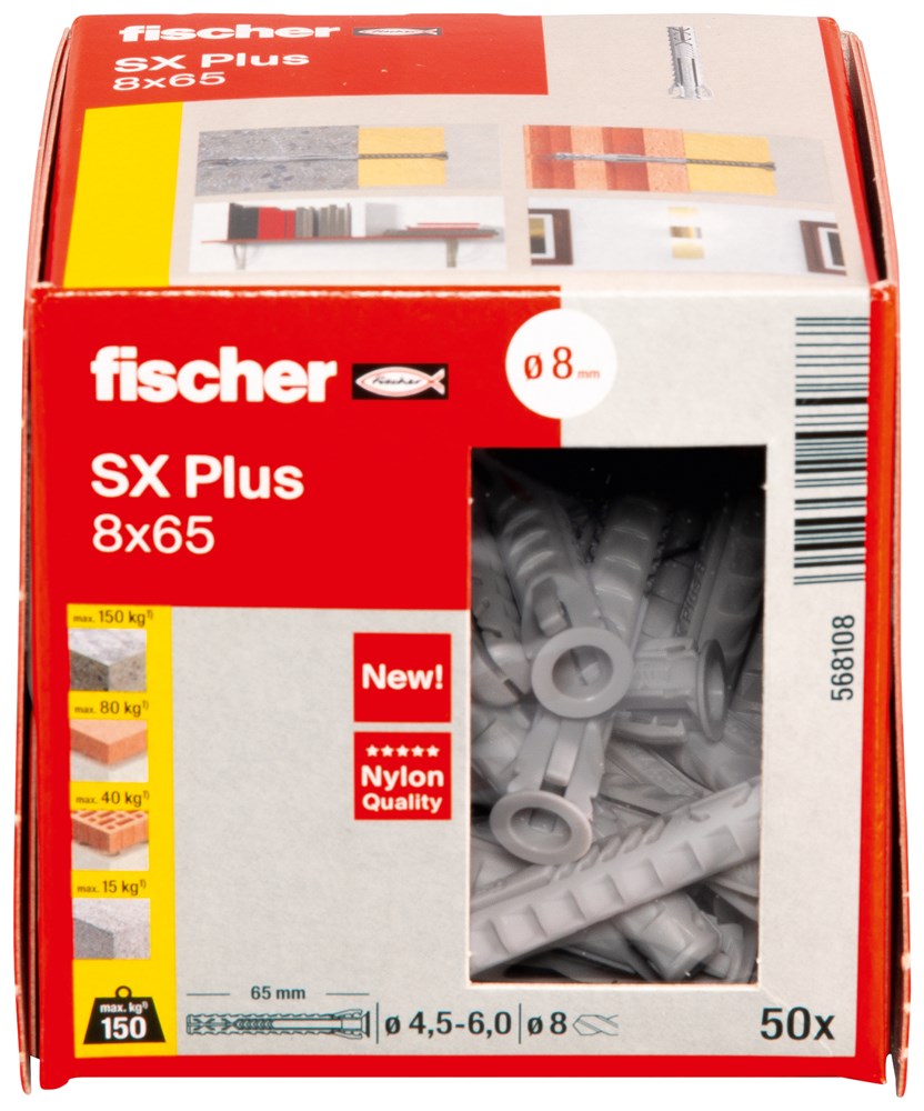 plug nylon fischer-8 plug nylon fischer-8