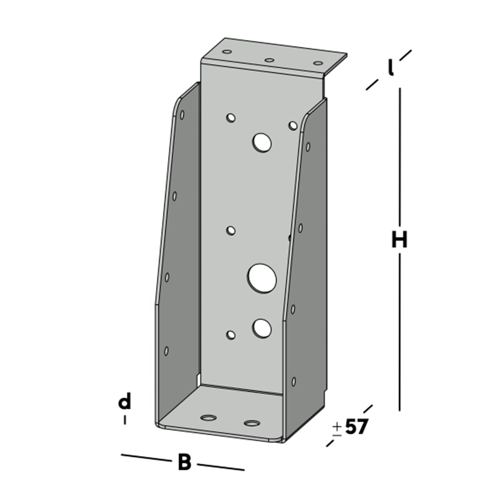 balkdrager gbs korte lip sv-2 balkdrager gbs korte lip sv-2