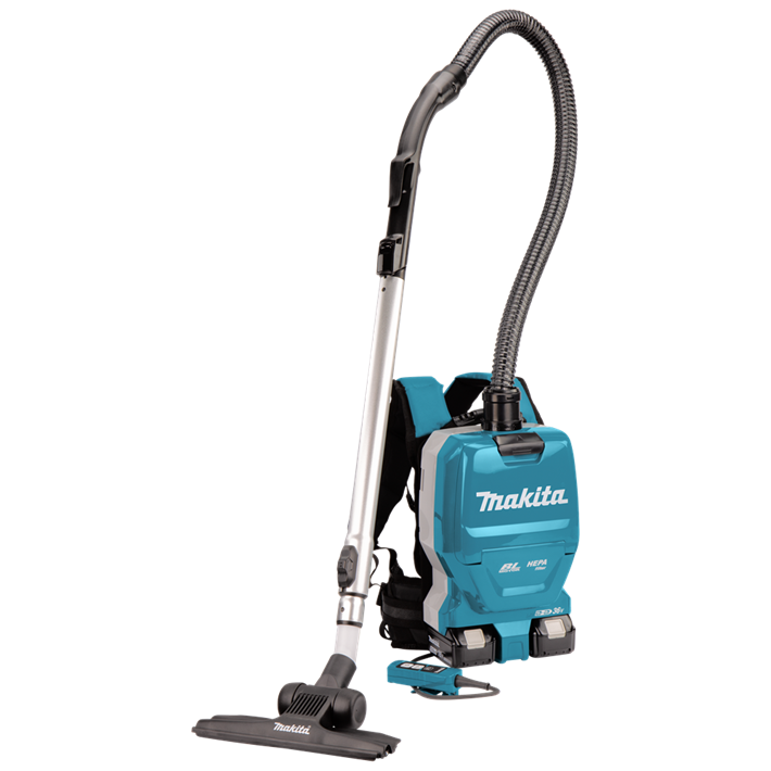 Afbeelding Makita 2x18 v rugstofzuiger voor schoonmaak DVC261TX22