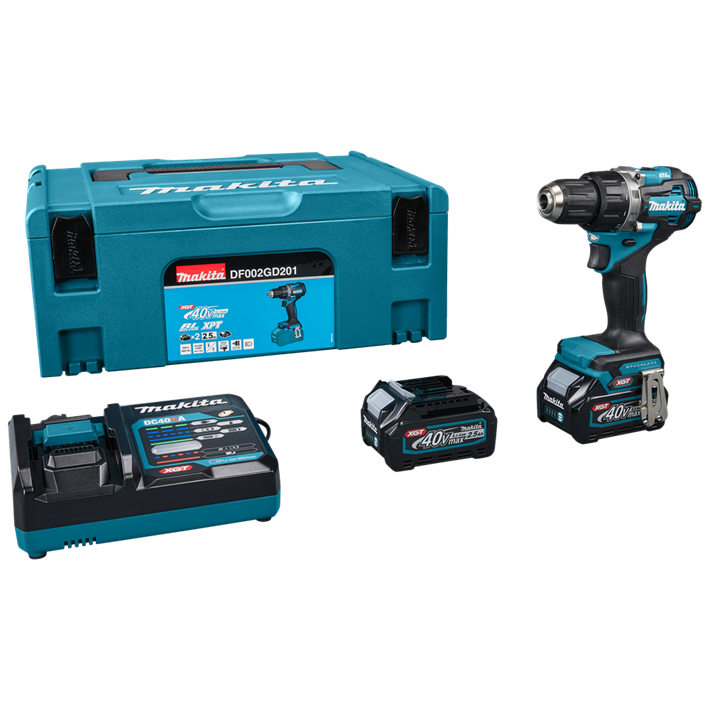 Afbeelding Makita 40 v max boor-/schroefmachine DF002GD201