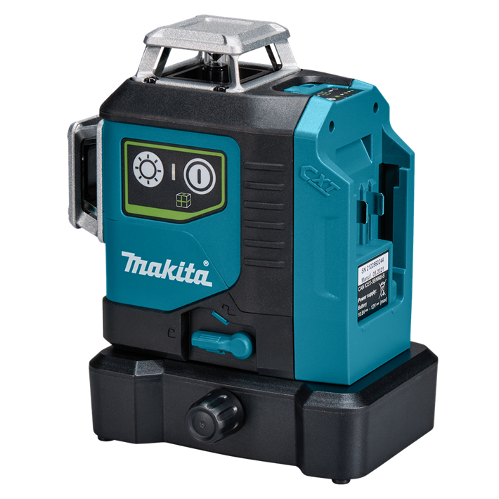 Afbeelding Makita 12 v max multilijn laser groen 3x 360° SK700GD