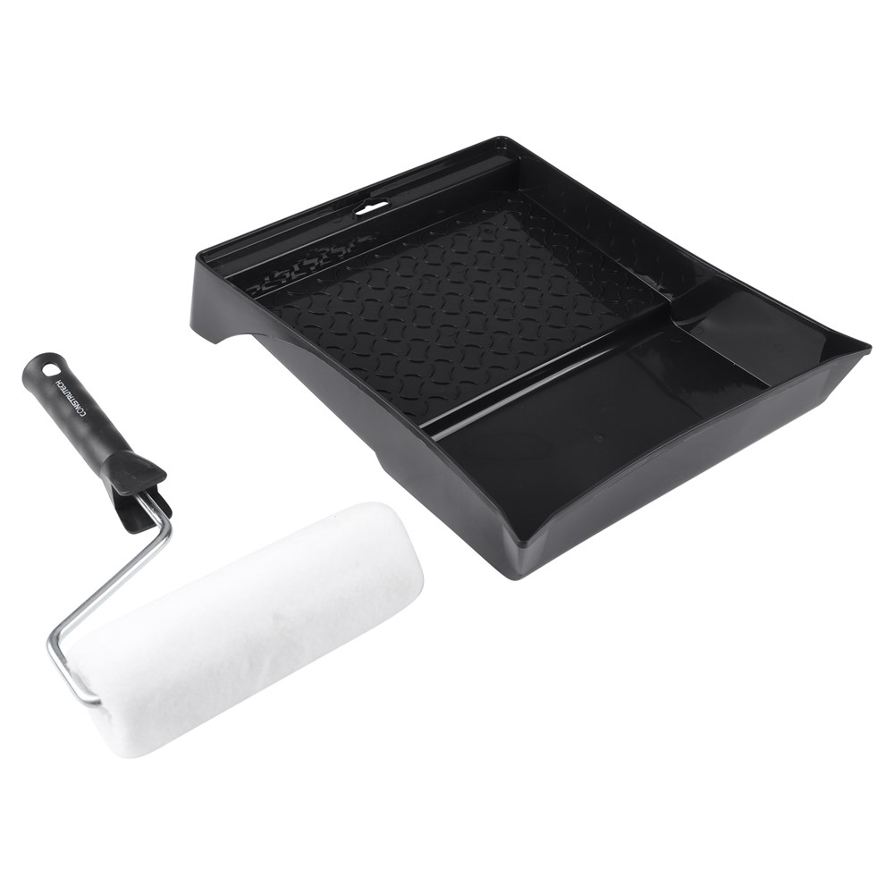 Afbeelding voor Roller 18cm + bakje set 3 delig