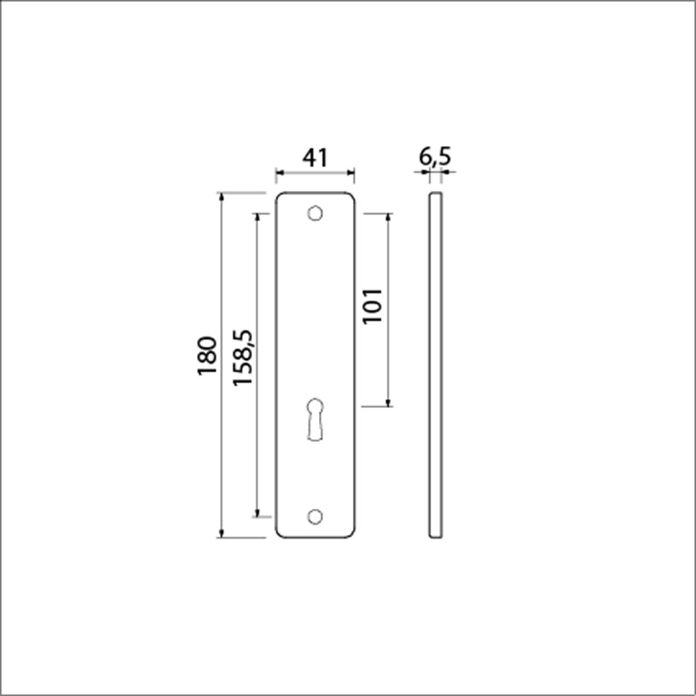 kortschild aluminium f1 ami-2 kortschild aluminium f1 ami-2