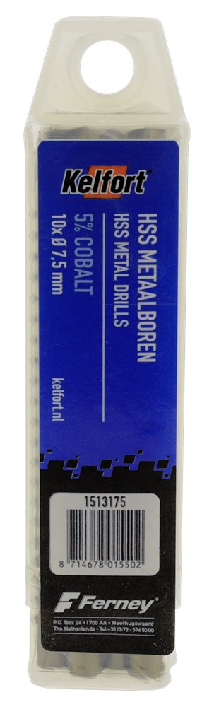 metaalboor hss-co cilindrisch kelfort-3 metaalboor hss-co cilindrisch kelfort-3