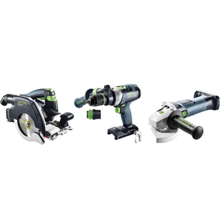 Afbeelding Festool combo-set HKC55/TPC18/AGC18/TB 137