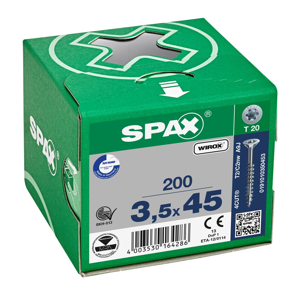 spaanplaatschroef wirox spax-4 spaanplaatschroef wirox spax-4