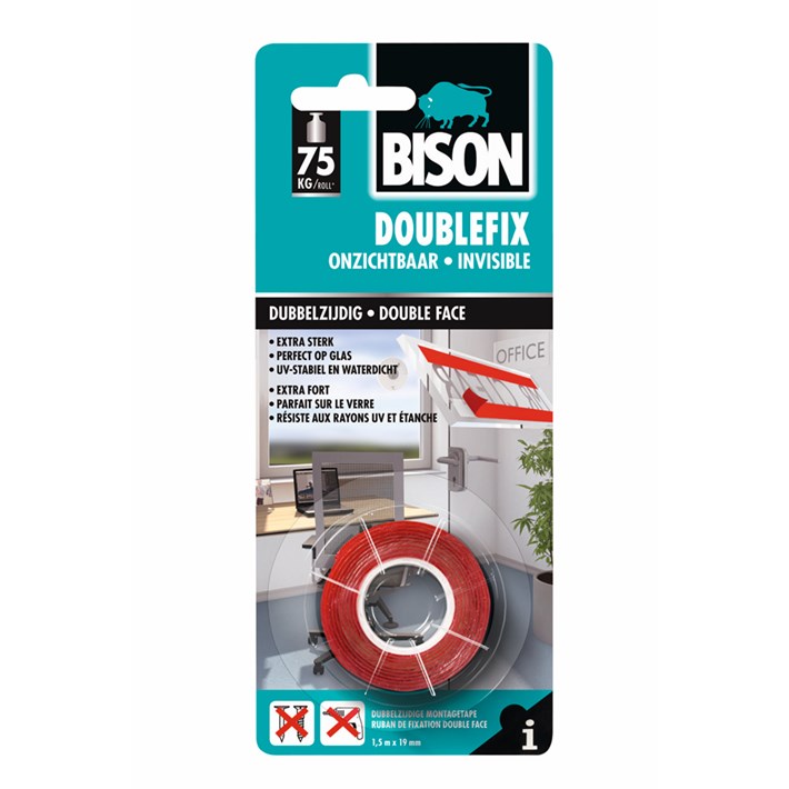 6311830 BS Doublefix Invisible 19mmx1,5m NL/FR