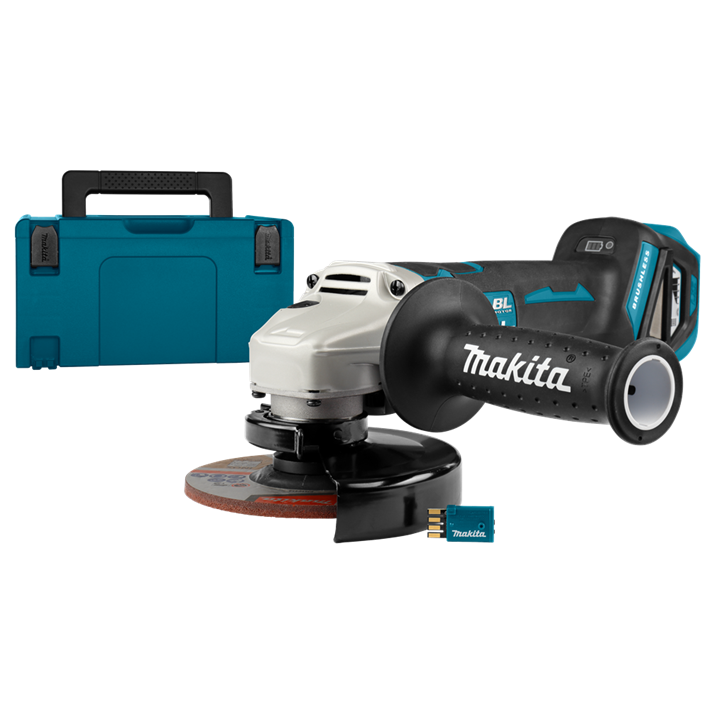 Afbeelding Makita 18 v haakse slijper 125 mm DGA518ZJU