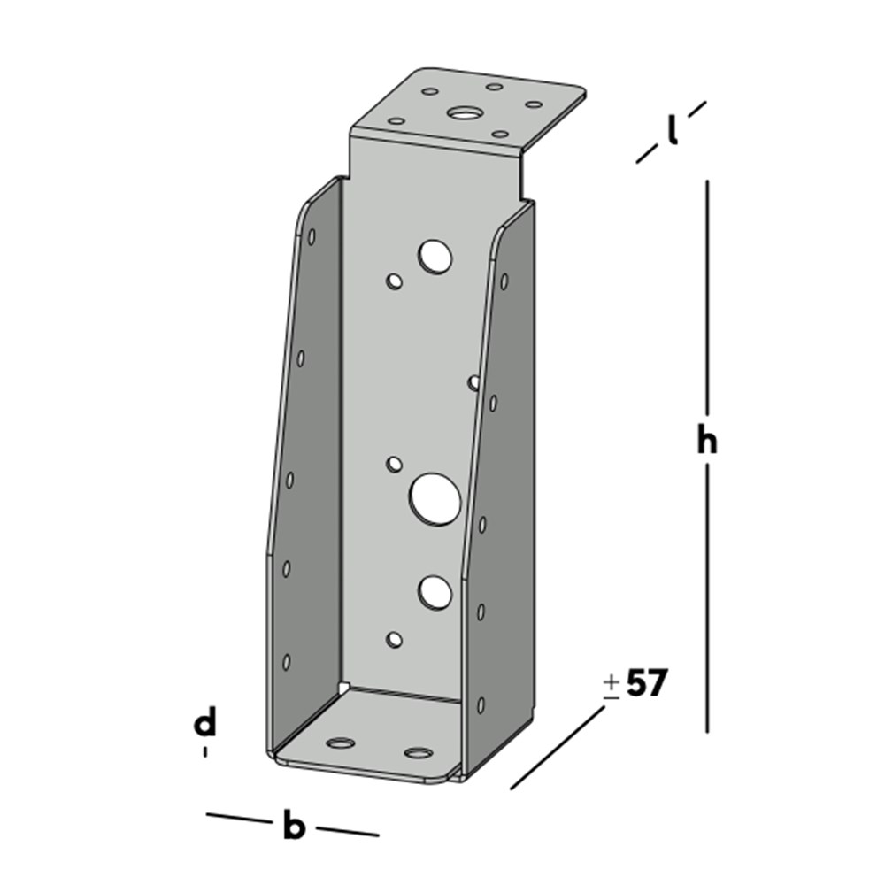 balkdrager gbs lange lip sv-2 balkdrager gbs lange lip sv-2