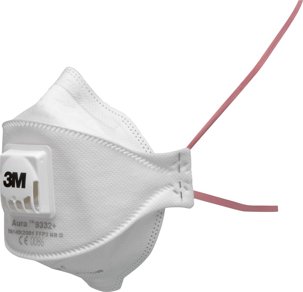 Afbeelding voor: Stofmasker met uitademventiel, klasse FFP3