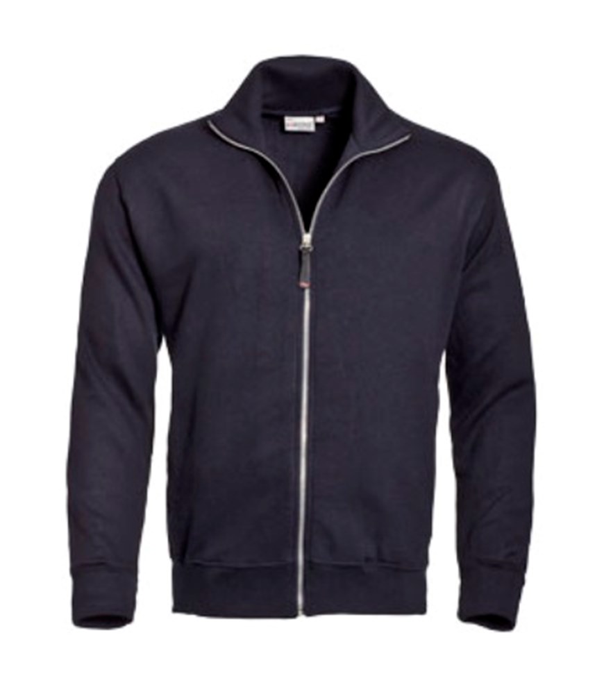 Sweatjack, polyester/katoen