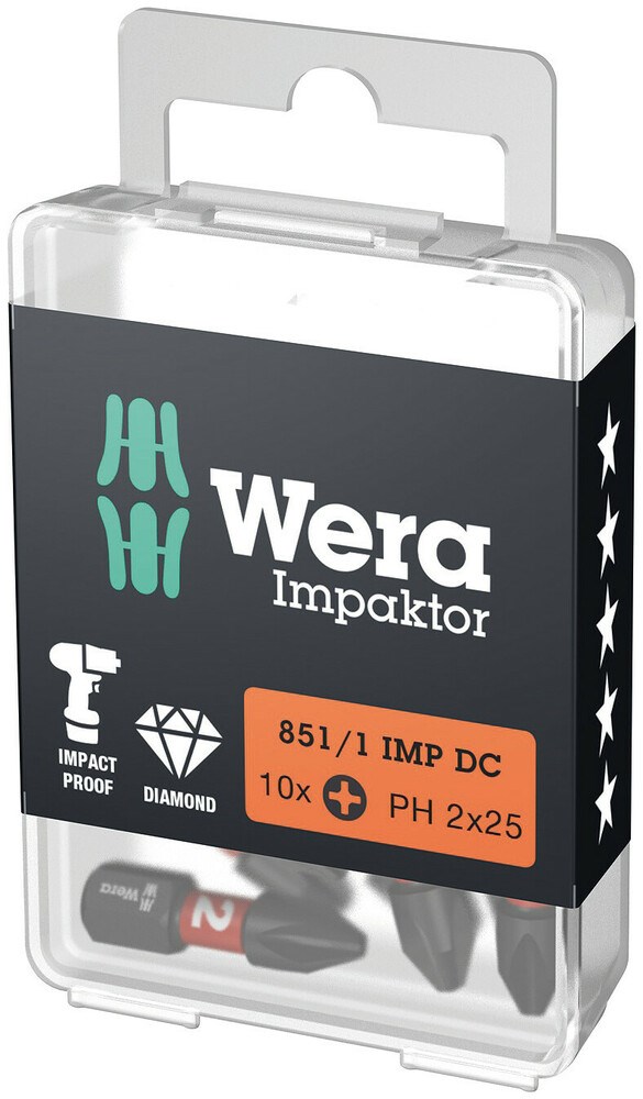 schroefbit philips wera impaktor-2 schroefbit philips wera impaktor-2