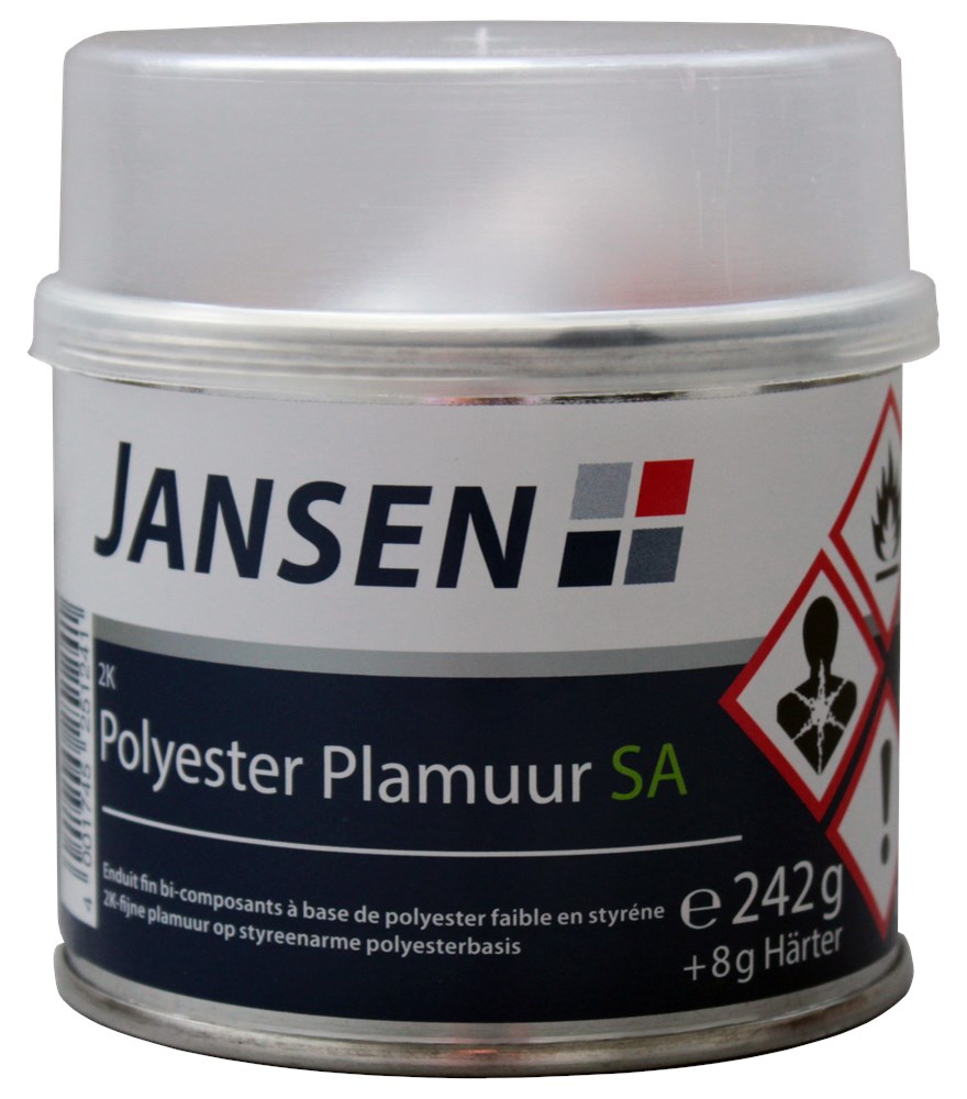 Jansen 2K polyester plamuur SA exclusief verharder (2)