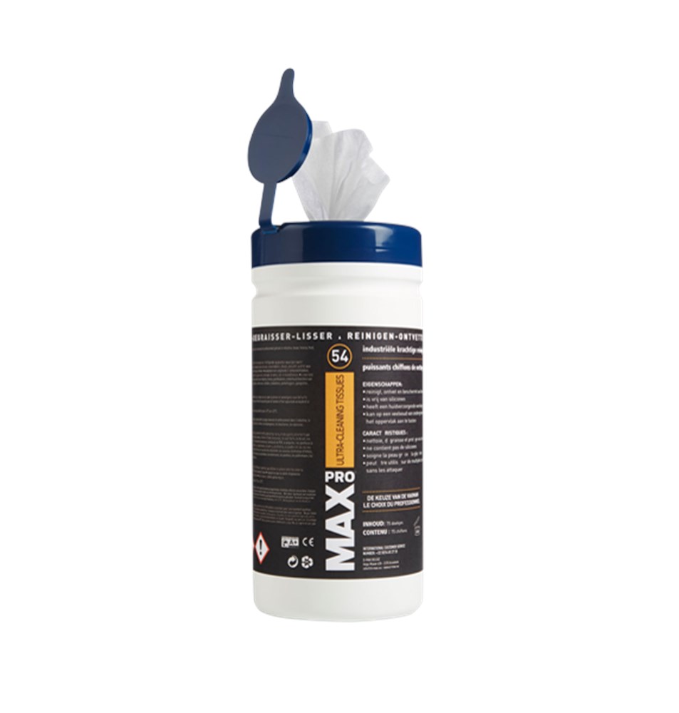 Afbeelding voor Vochtige doekjes Max Pro54