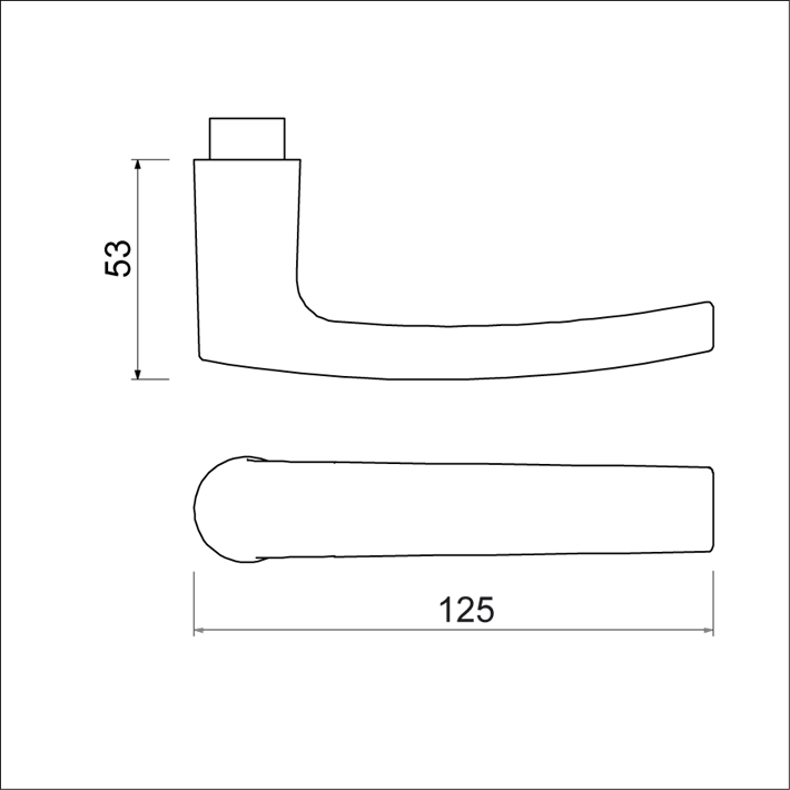 deurkruk 332-2-125 quickstift
