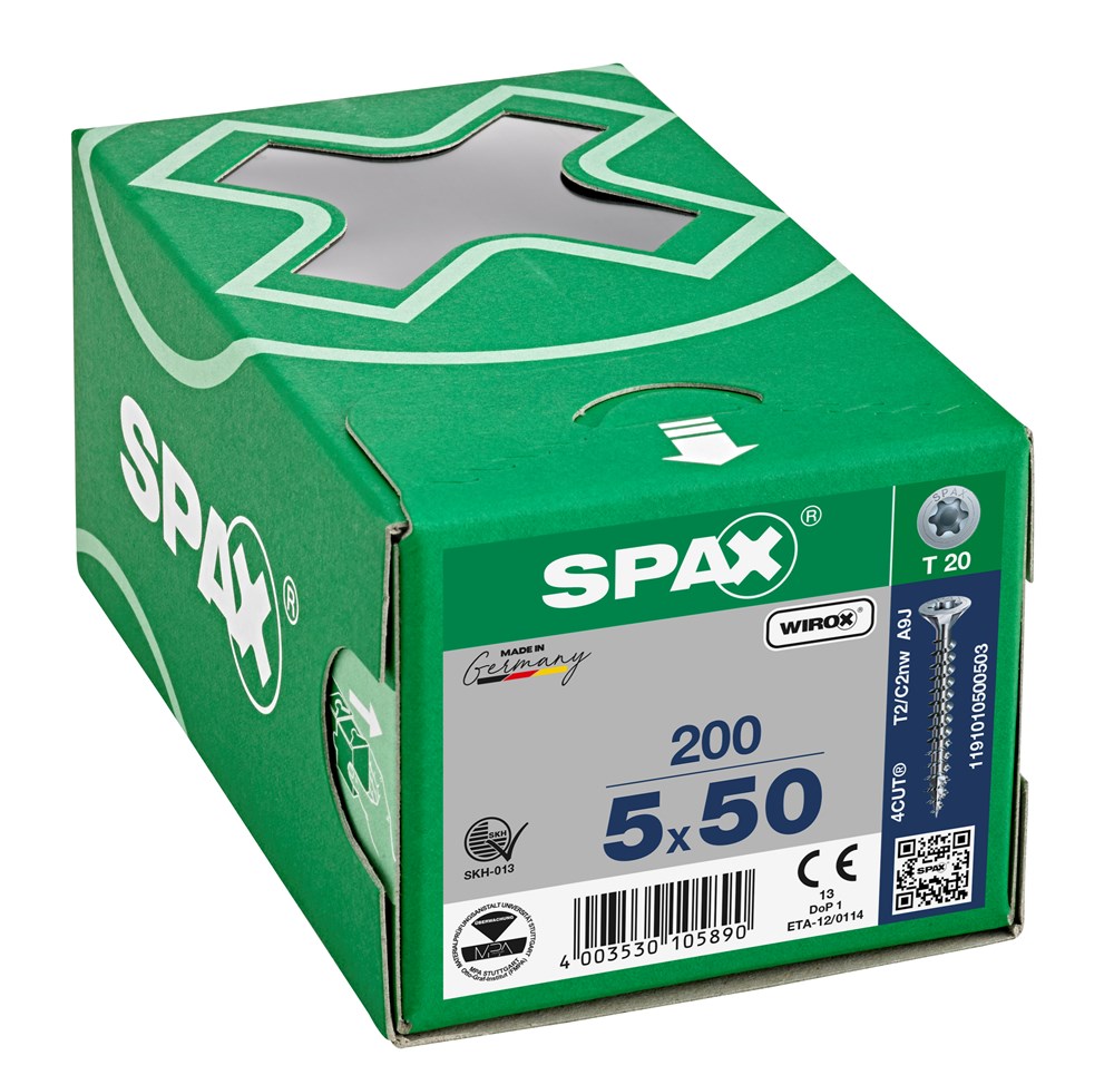 spaanplaatschroef wirox spax-4