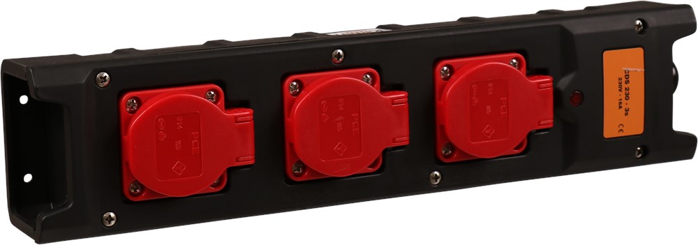 verdeelblok nylon 3-voudig zonder kabel-3 verdeelblok nylon 3-voudig zonder kabel-3