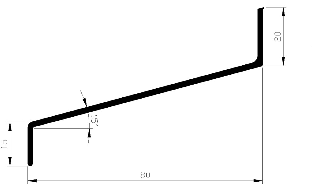 waterslagprofiel aluminium brute-2 waterslagprofiel aluminium brute-2