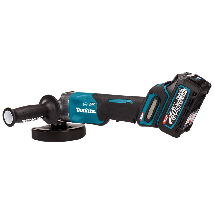 Afbeelding Makita 40 v max haakse slijper 125 mm GA013GM201