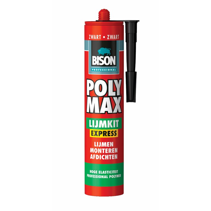 1490916 BP Poly Max® Lijmkit Express Cartridge 425 g Black NL