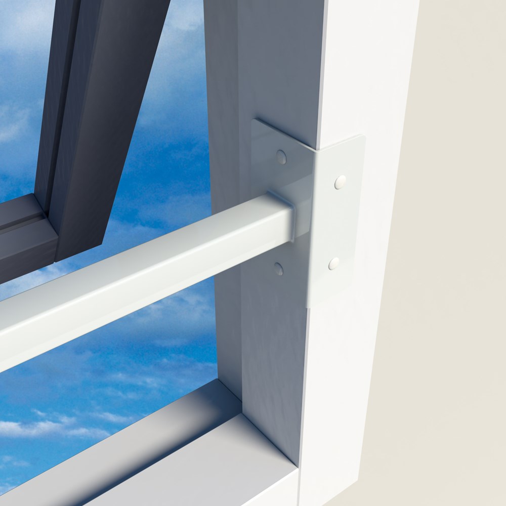 barrierestang wit secubar skg**-2 barrierestang wit secubar skg**-2