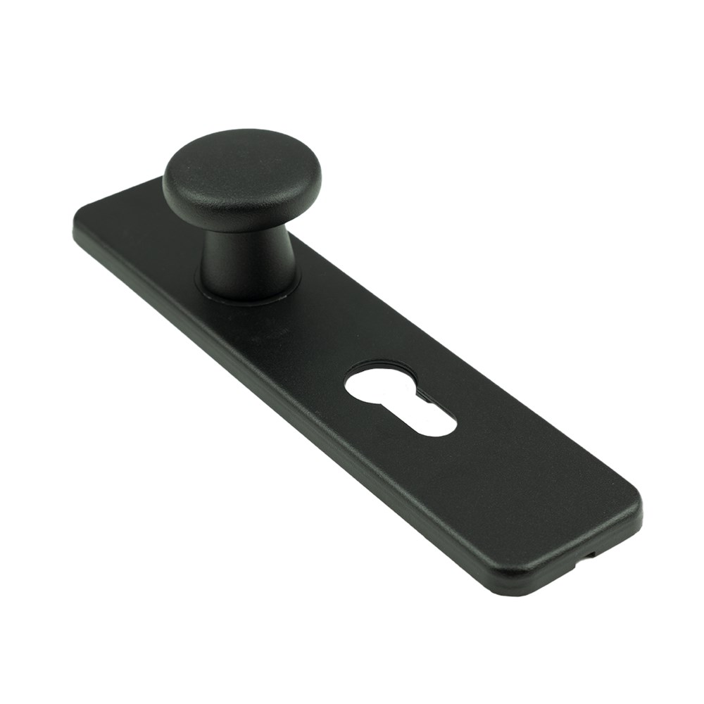 knopschild aluminium mat zwart oxloc-2 knopschild aluminium mat zwart oxloc-2