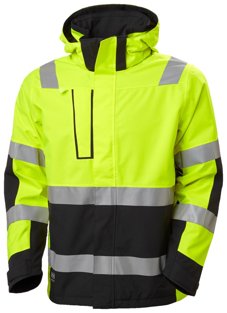 Werkwijze Stadion Bukken Helly Hansen regenjas Alna 2.0 71195 geel/bruin mt XL Hi-Vis | Polvo bv