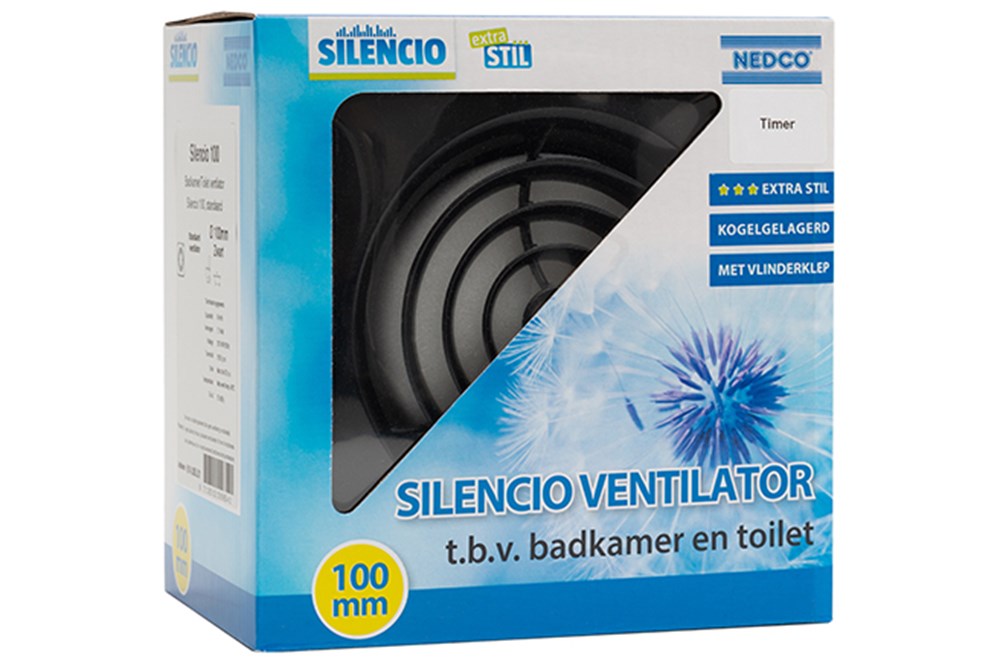 Afbeelding voor Geluidsarme ventilator Silencio 100T