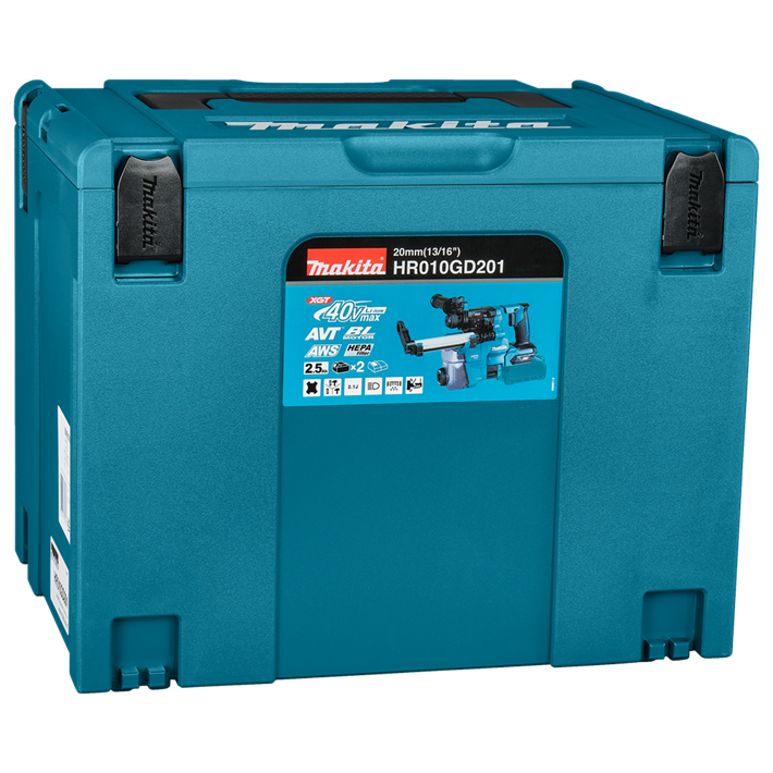 Afbeelding Makita 40 v max combihamer HR010GD201