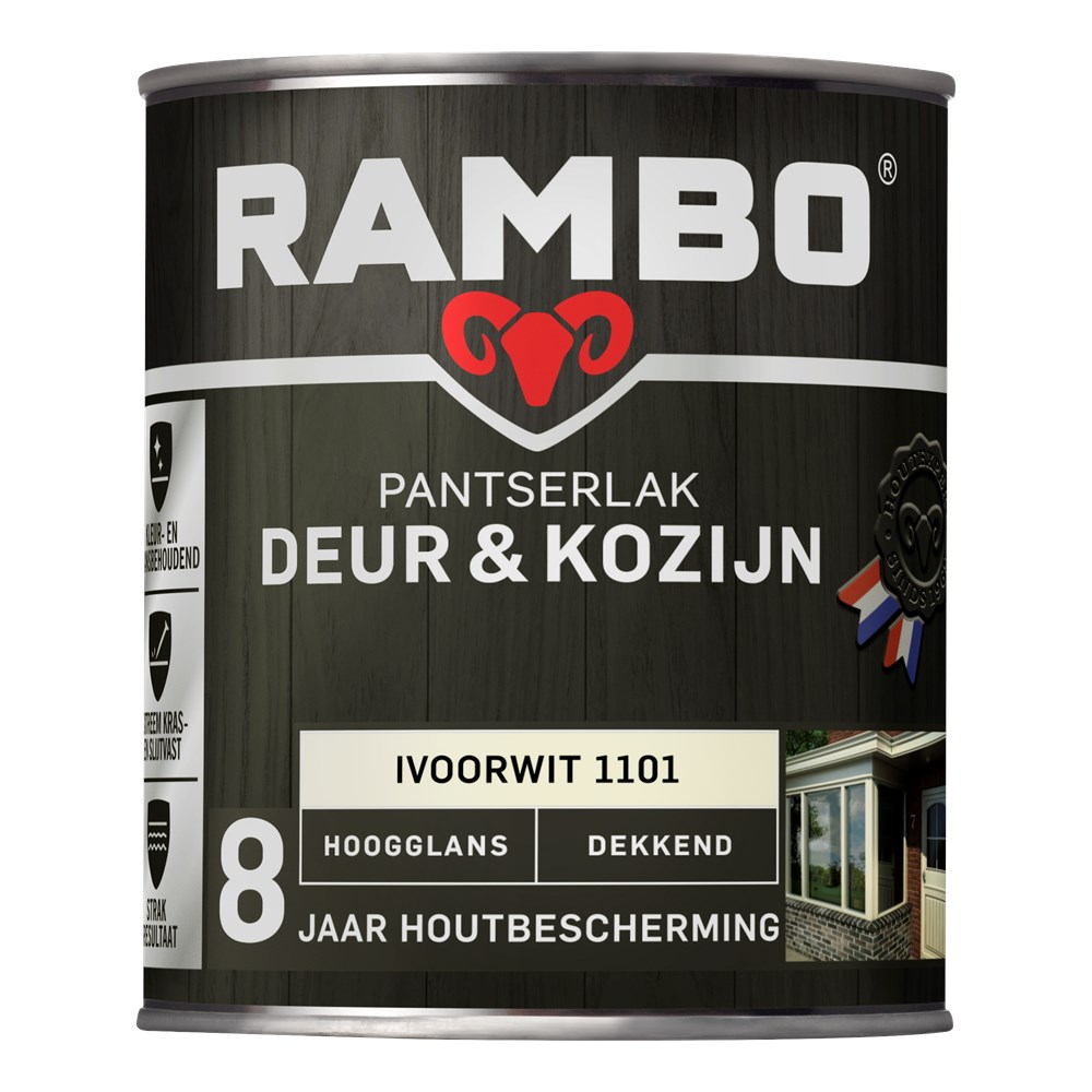 Rambo pantserlak deur en kozijn dekkend (2)