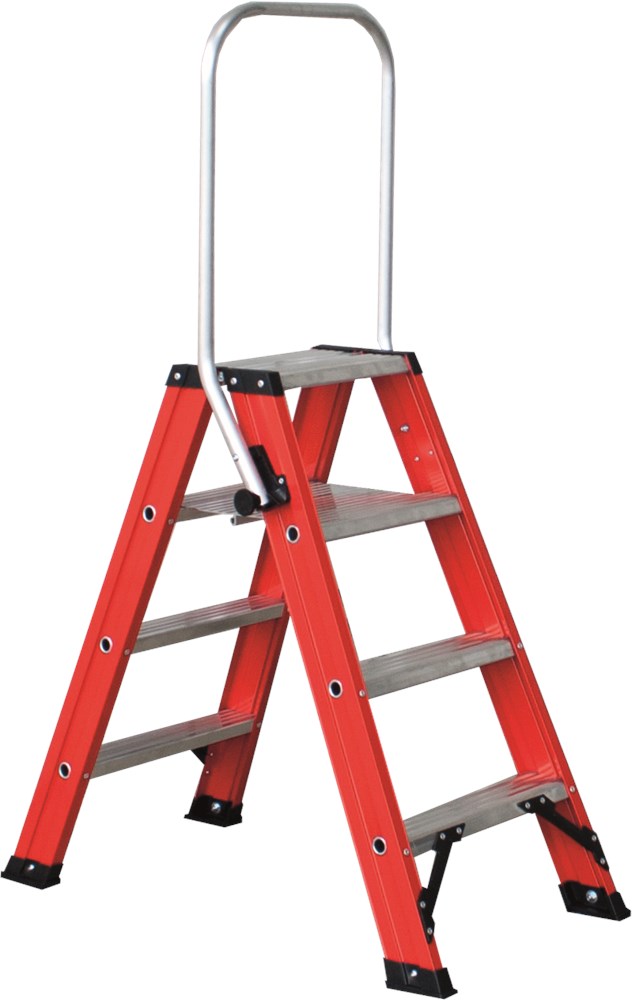 dubbele trap aluminium gecoat kelfort-2 dubbele trap aluminium gecoat kelfort-2