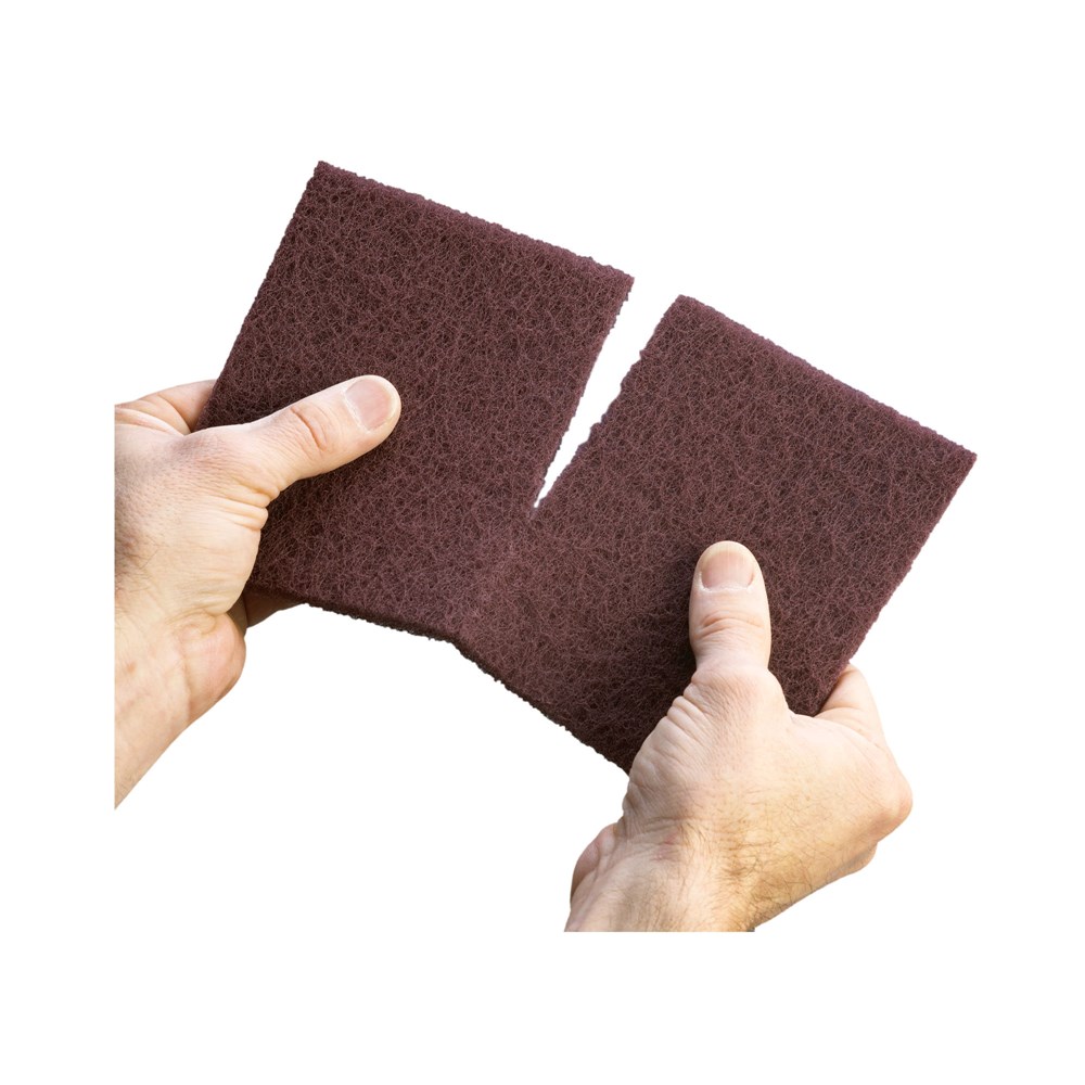 150 mm, 230 mm, Zeer fijn, Aluminiumoxide, Metaal, RVS, aluminium en non-ferro materialen, 10 stuk(s), Vlakschuurmachine, Hand Non-Woven hand pads_74374.jpg