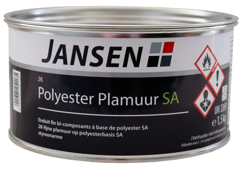 Jansen 2K polyester plamuur SA exclusief verharder (4)