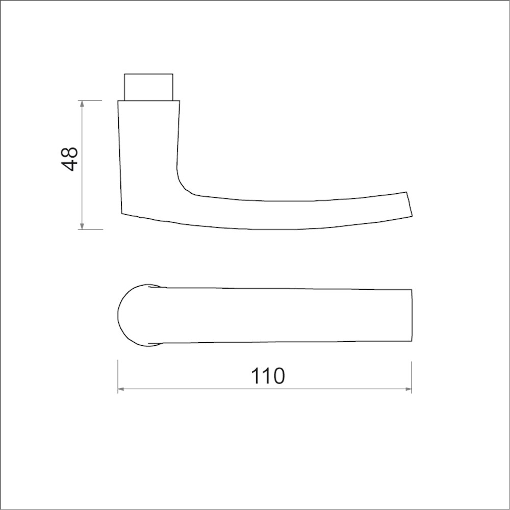 deurkruk aluminium f1 ami-2 deurkruk aluminium f1 ami-2