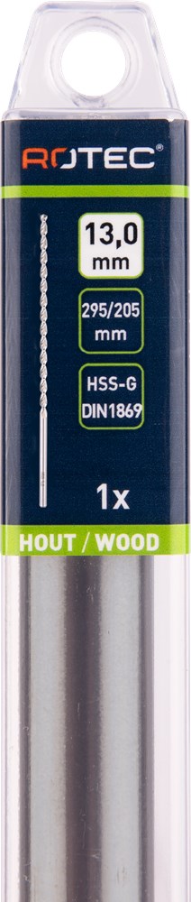 houtspiraalboor hss-g cilindrisch rotec-3 houtspiraalboor hss-g cilindrisch rotec-3