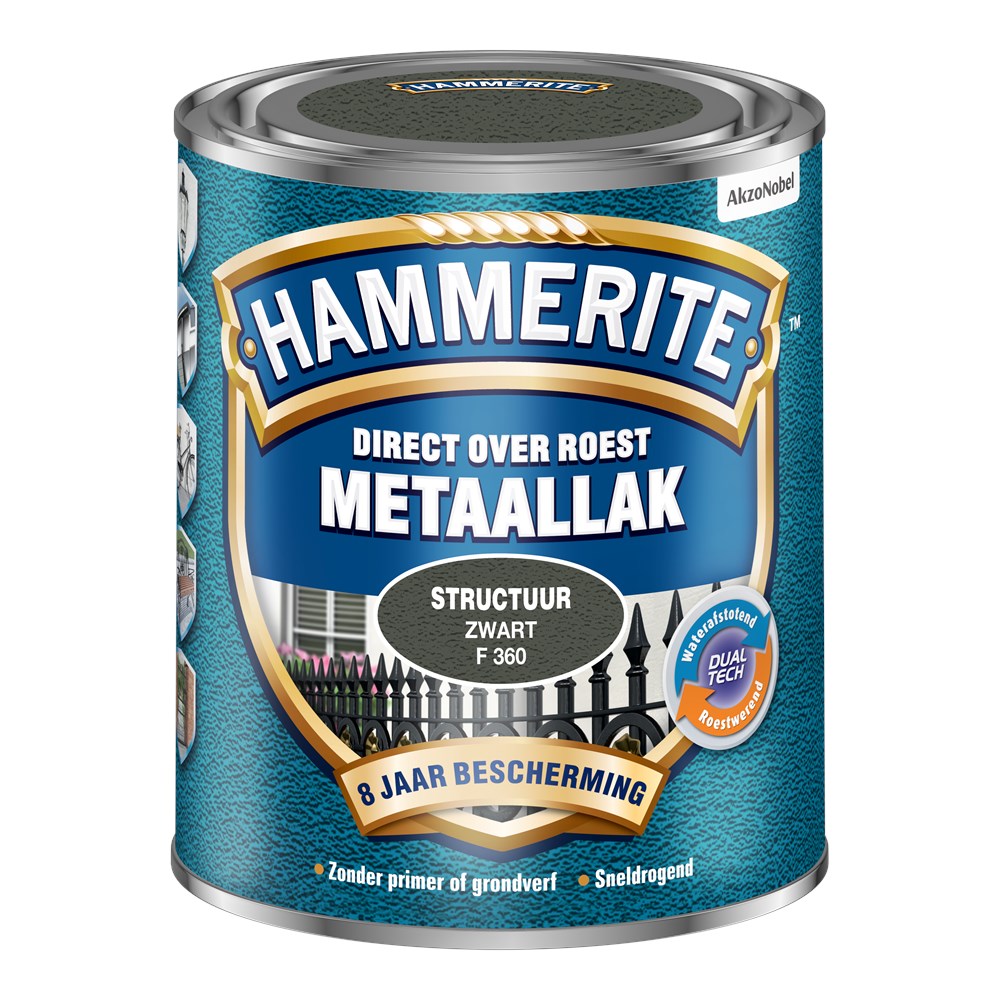 Hammerite structuur 750 milliliter (3)