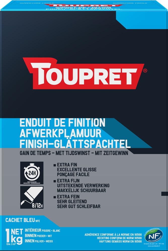 Toupret Cachet Bleu NFE Pleisterplamuur - 1 kg