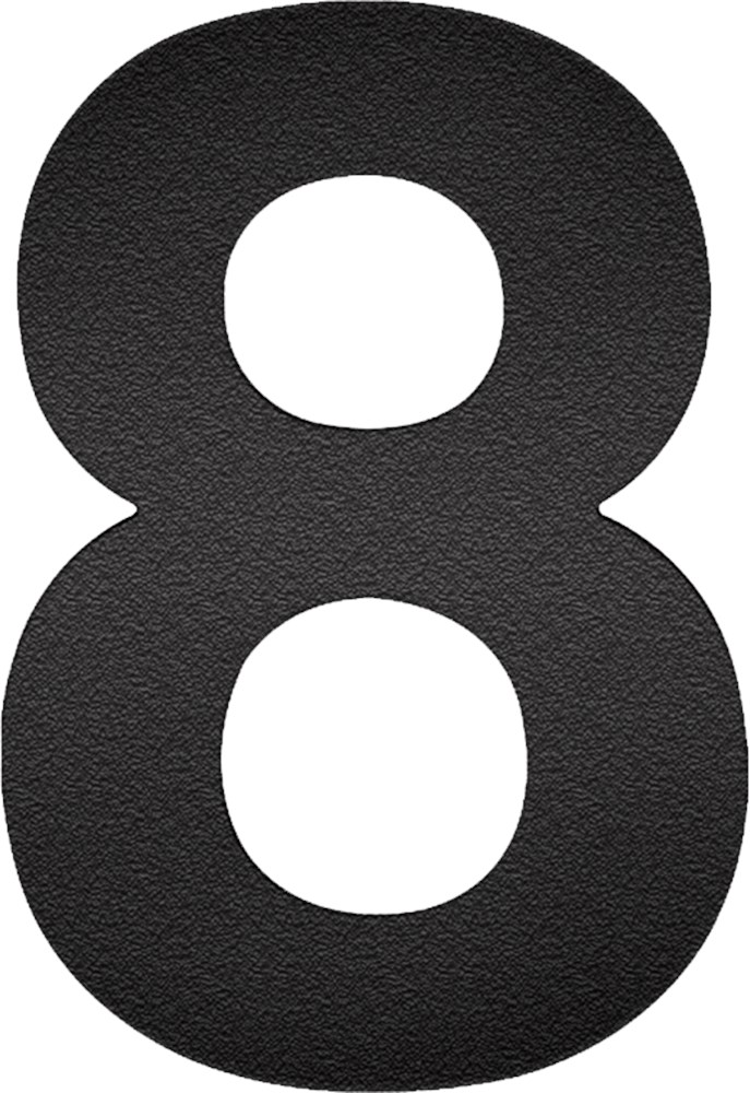 huisnummer rvs a2 mat zwart oxloc-2 huisnummer rvs a2 mat zwart oxloc-2