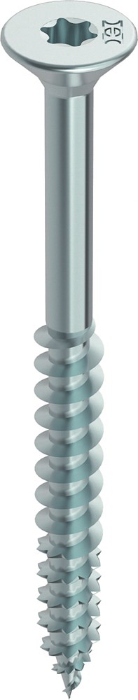 4 mm, 50 mm, platverzonken kop, verzinkt blauw, T-Drive, 200 st 44-9197-10.jpg